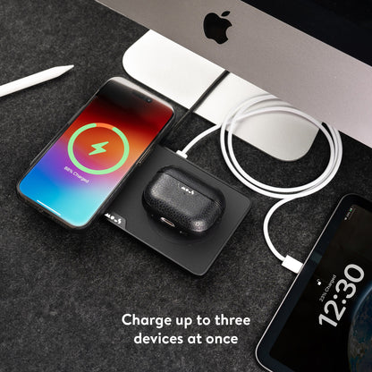 Matte Black Wireless Charging Station